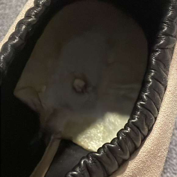 Stuart Weitzman Tan, Cream & Black Suede Sneakers Women’s Size 7 - Picture 9 of 10